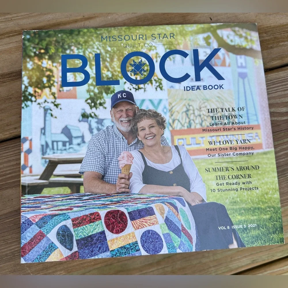 Set of 5 Missouri Star Quilt BLOCK Magazines Idea Book 2021